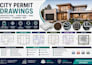 2d floor plan construction permit drawing